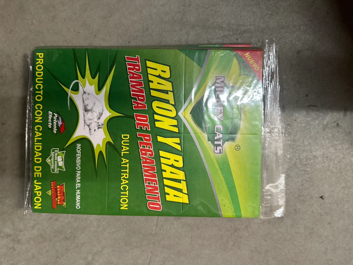 x3 Milkey Cats Rat Glue Trap