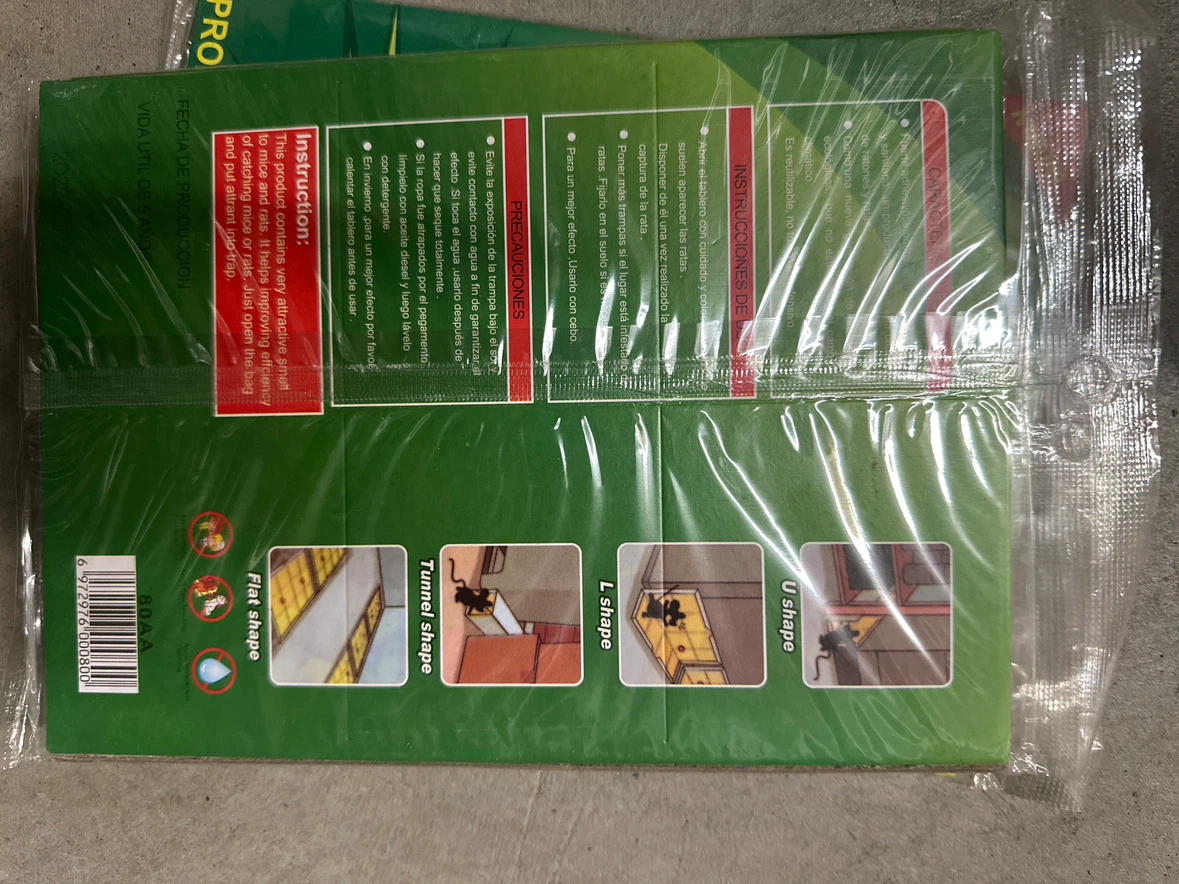 x3 Milkey Cats Rat Glue Trap - photo 2