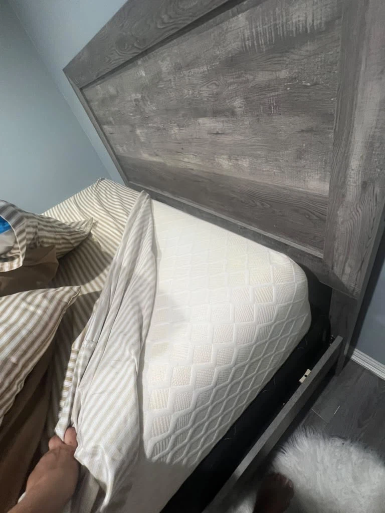 Rustic Wood Bed Frame - photo 3