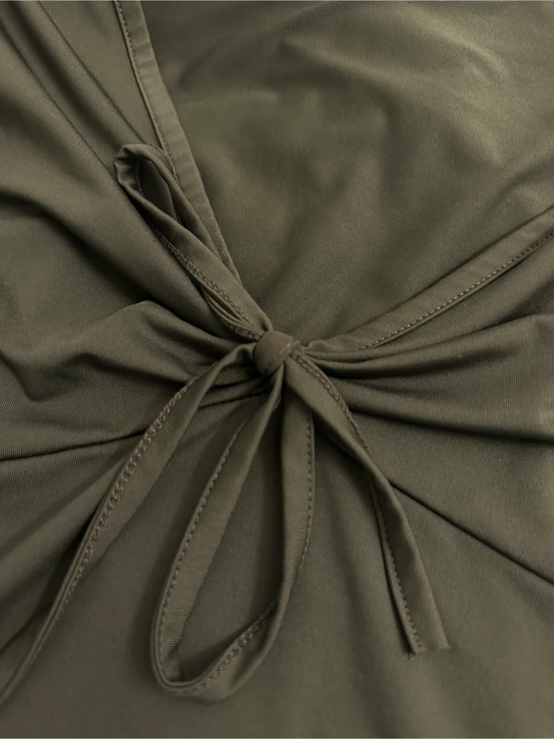 Nokjok Olive Green Long Sleeve Top - photo 3