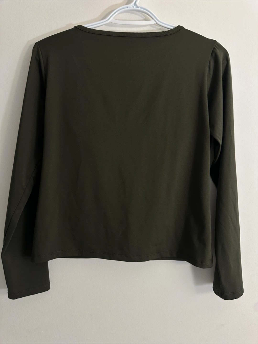 Nokjok Olive Green Long Sleeve Top - photo 5