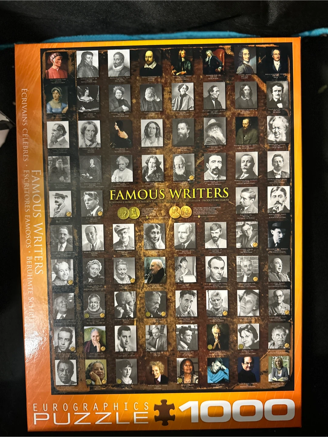 EuroGraphics Famous Writers 1000-Piece Puzzle
