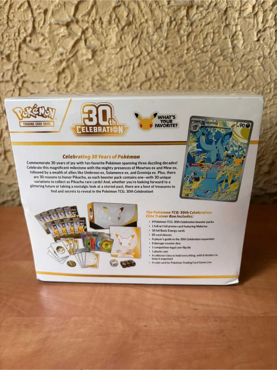 Pokemon TCG: 30th Celebration Elite Trainer Box - photo 2