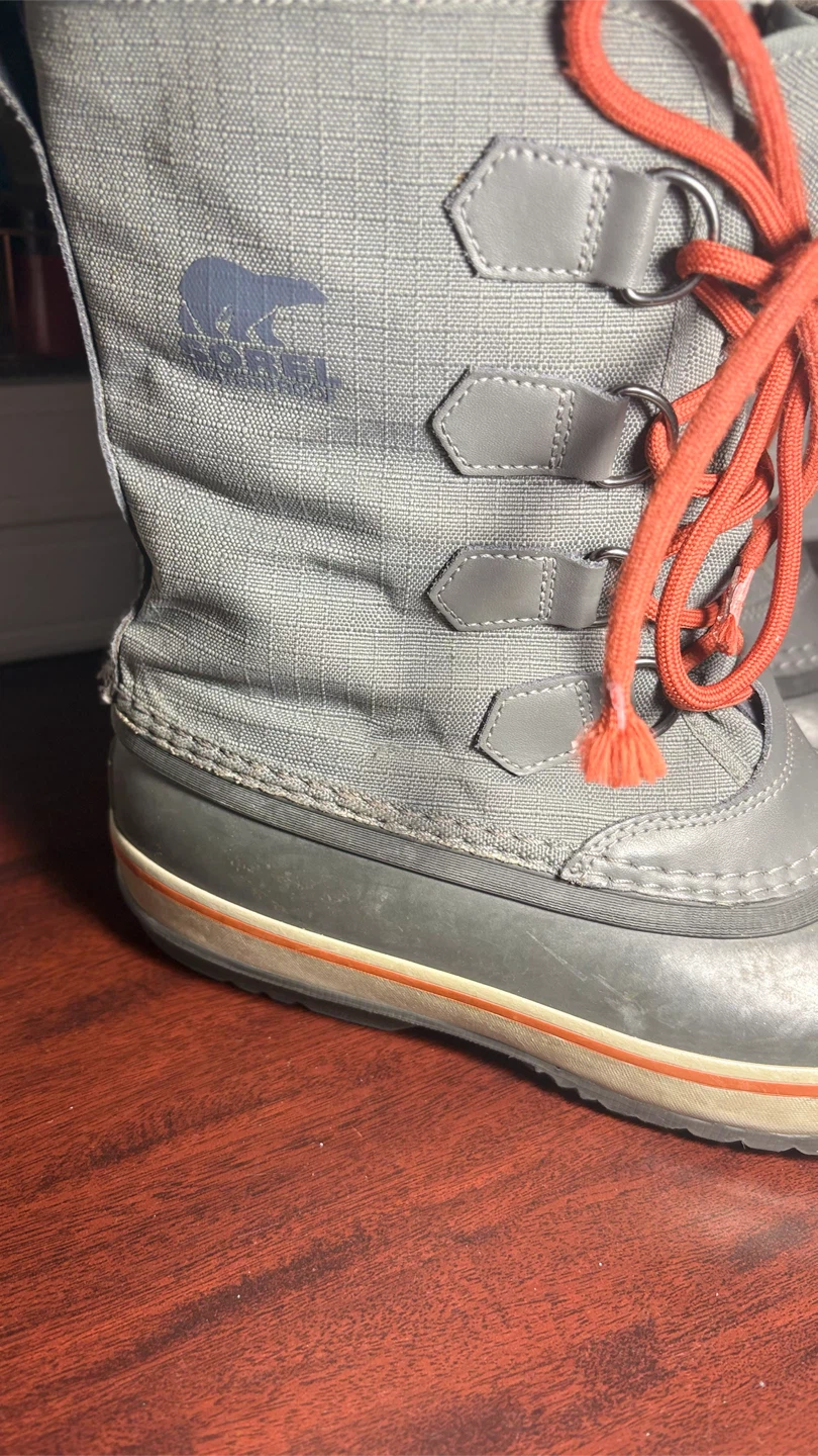 Sorel Men's Waterproof Winter Boots Grey Size 9 - photo 3