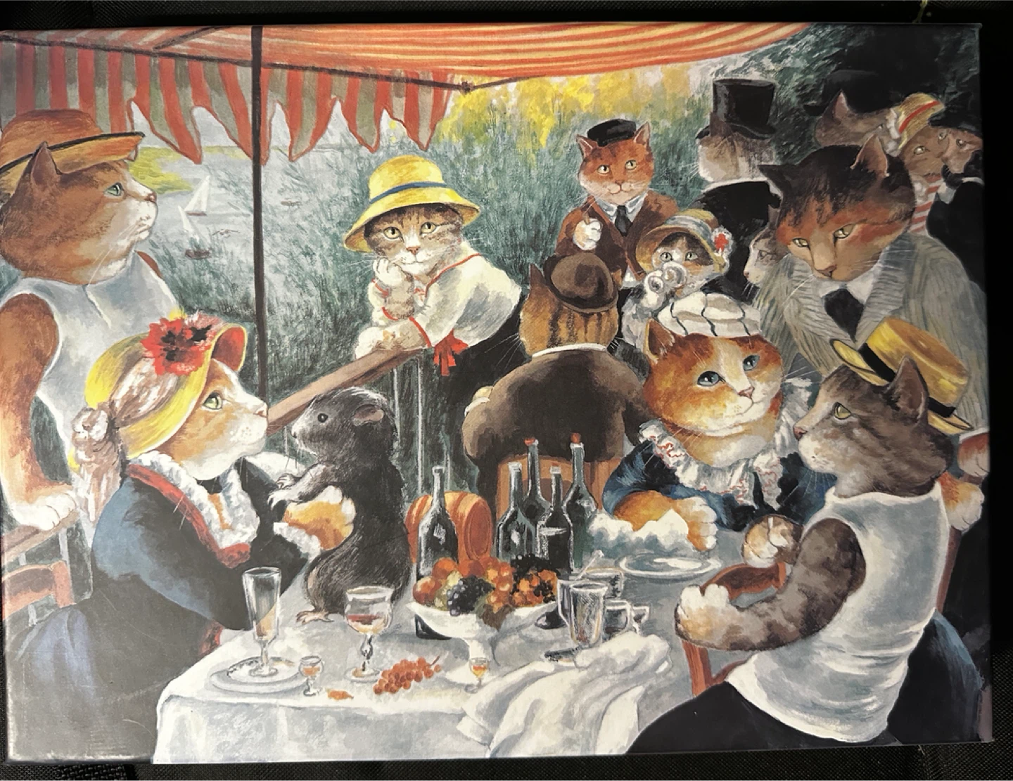Galison Meowsterpiece Jigsaw Puzzle