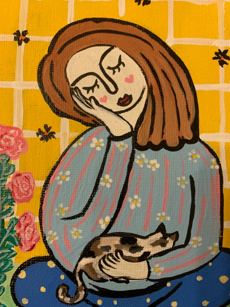 Original Hand-Painted Canvas Art - photo 3
