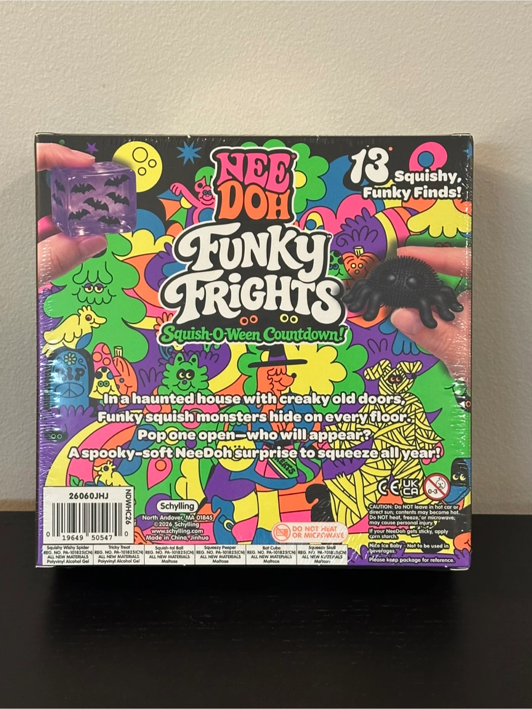 Nee Doh - Funky Frights Halloween Calendar - BNIB - photo 2
