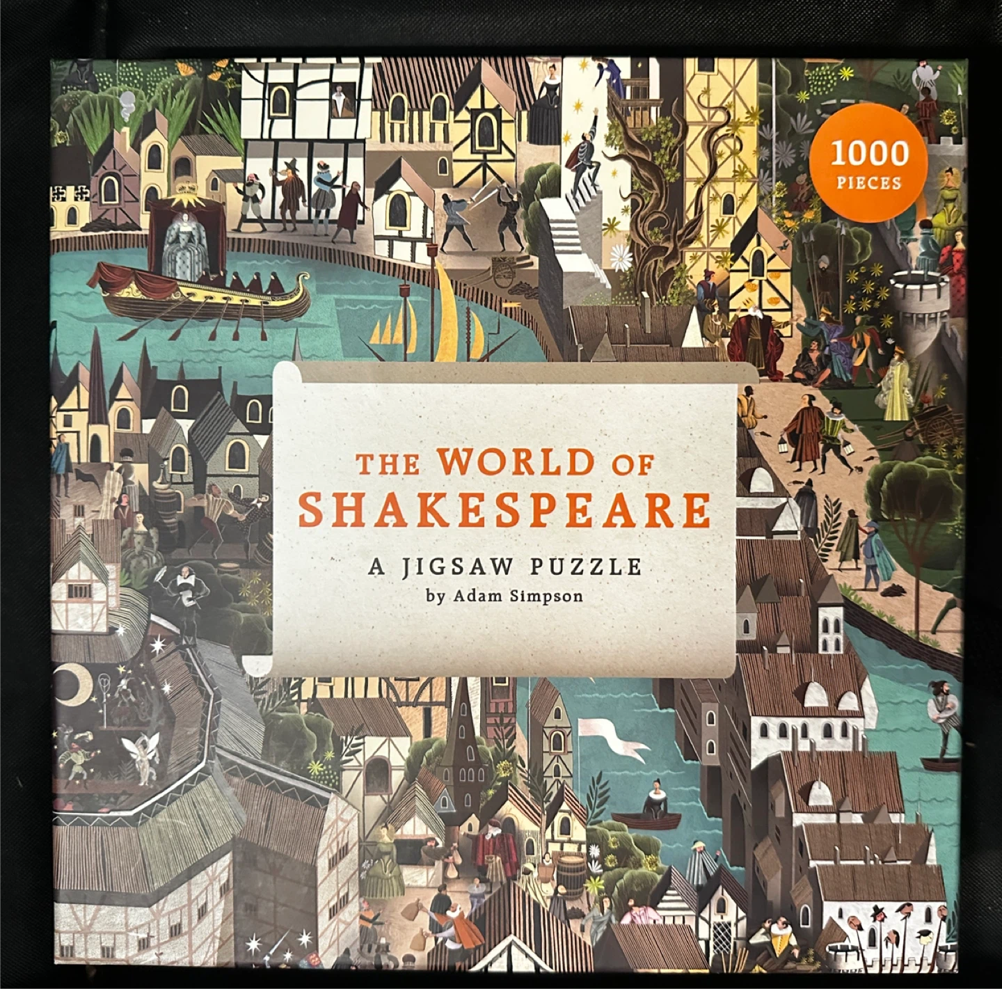 The World of Shakespeare 1000-Piece Jigsaw Puzzle