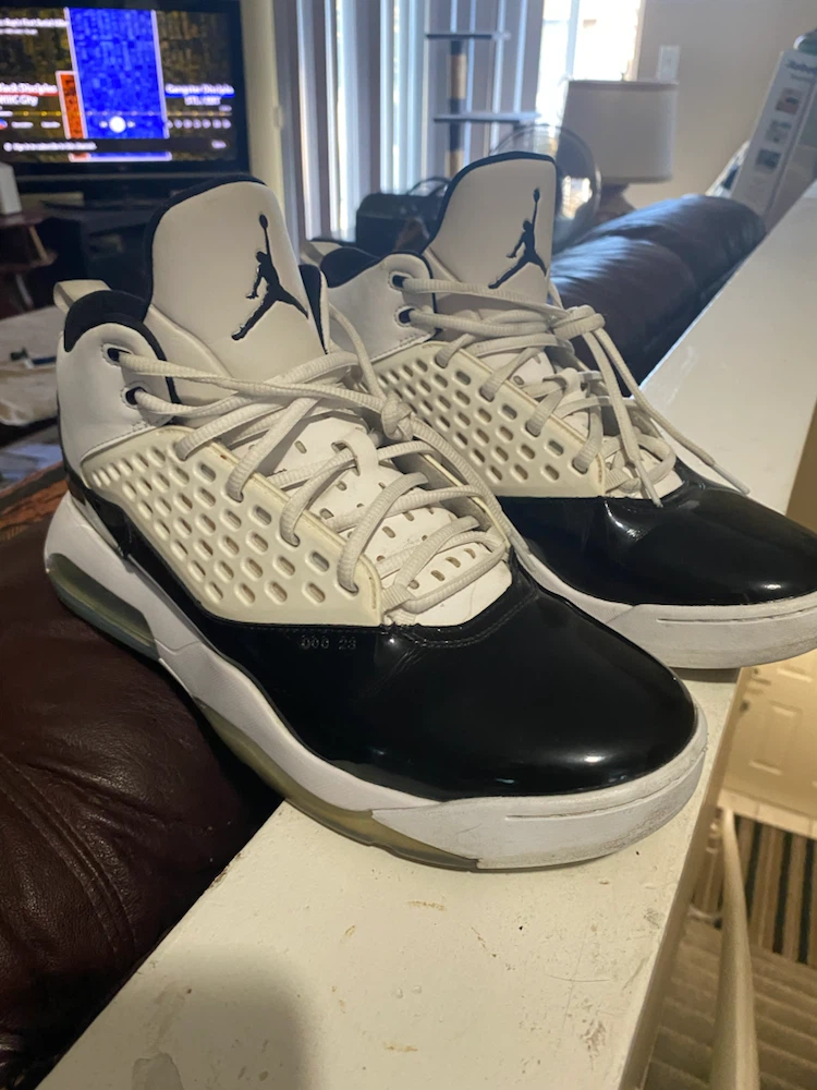 Jordan MA2 Black and White Sneakers