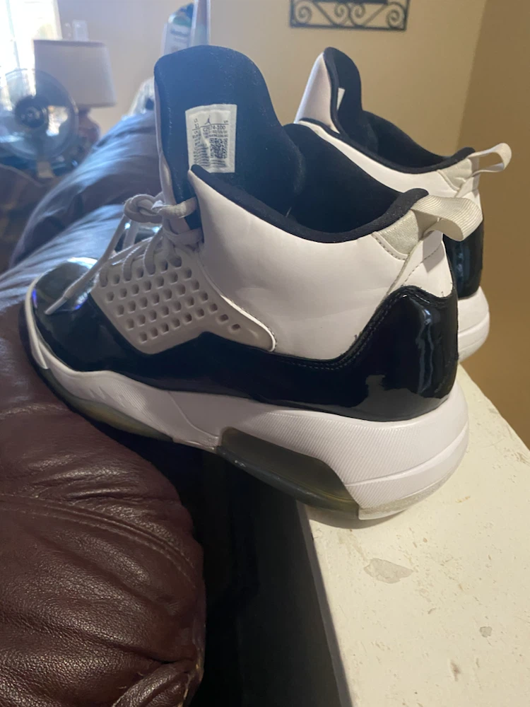 Jordan MA2 Black and White Sneakers - photo 2