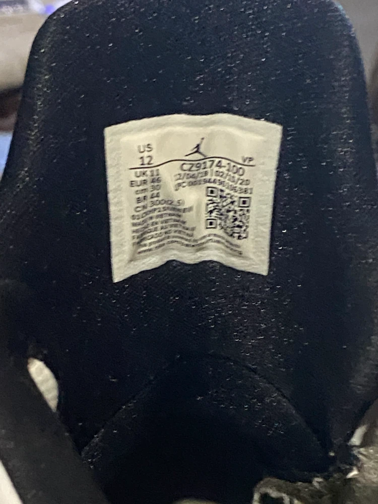 Jordan MA2 Black and White Sneakers - photo 3