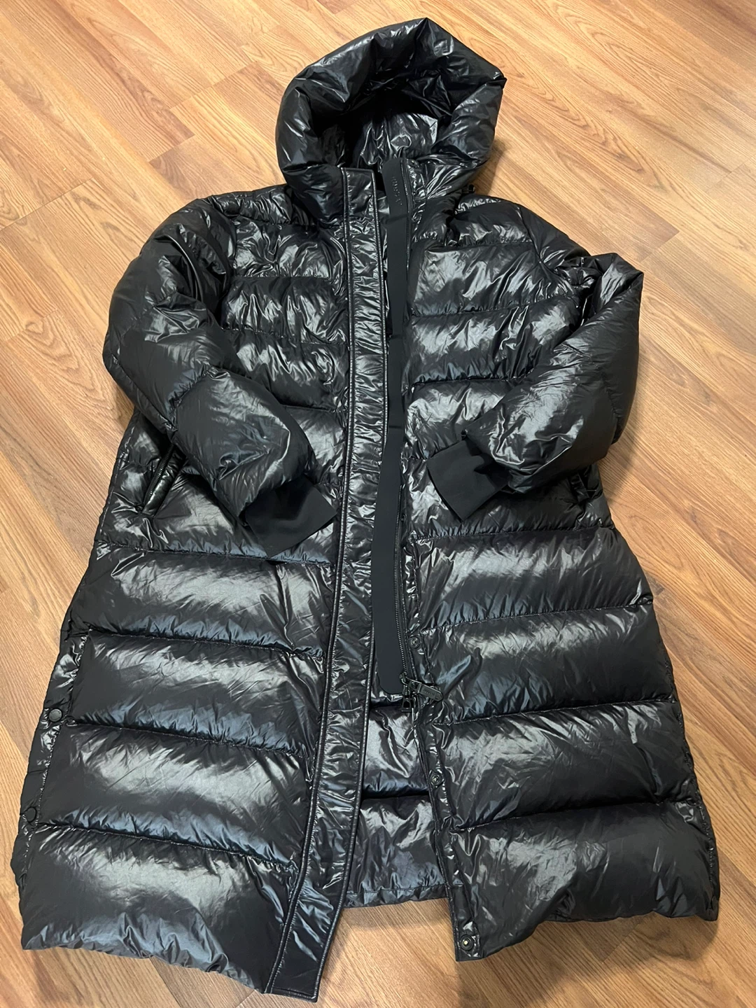 Rudsak Limited Edition XL Black Long Maxi Down Coat - photo 2