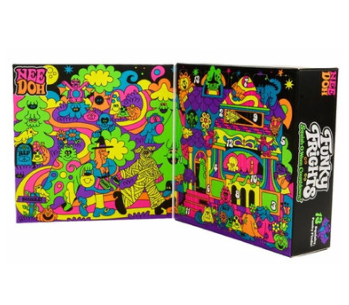 Nee Doh - Funky Frights Halloween Calendar - BNIB - photo 4
