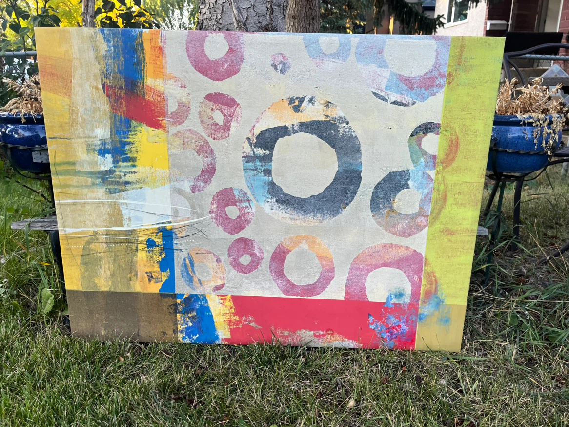 Art- Abstract Canvas Large (30x40) Wall Art, untitled, unsigned - photo 2