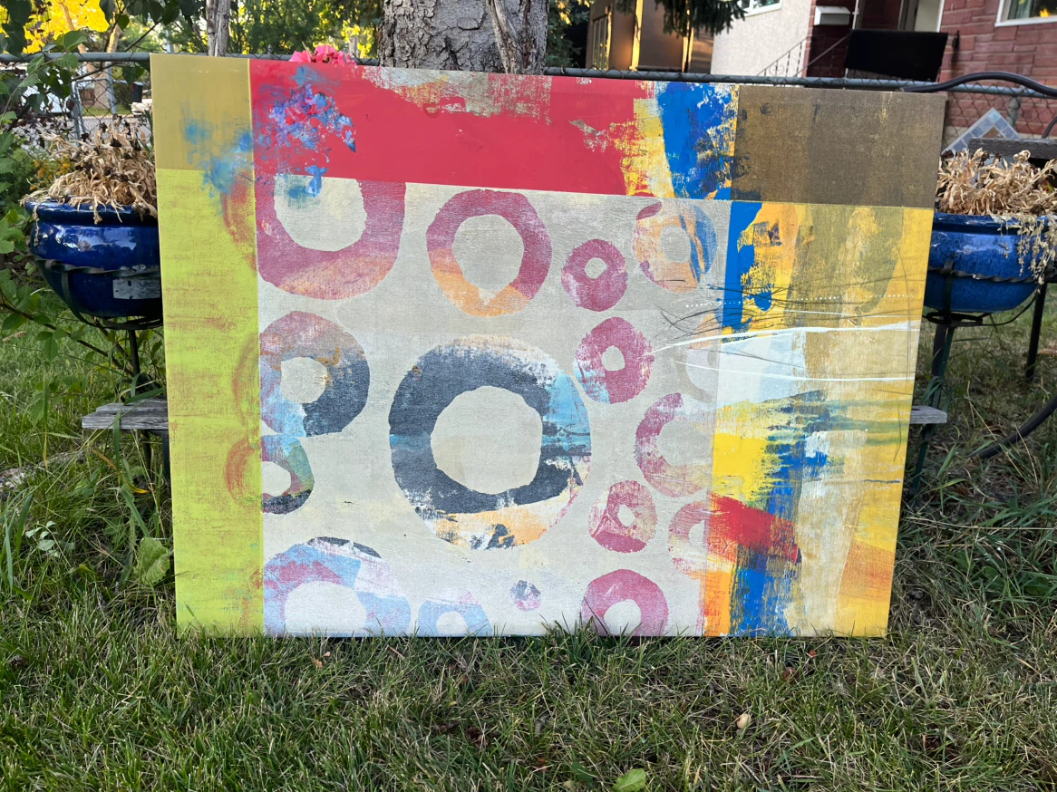 Art- Abstract Canvas Large (30x40) Wall Art, untitled, unsigned - photo 3