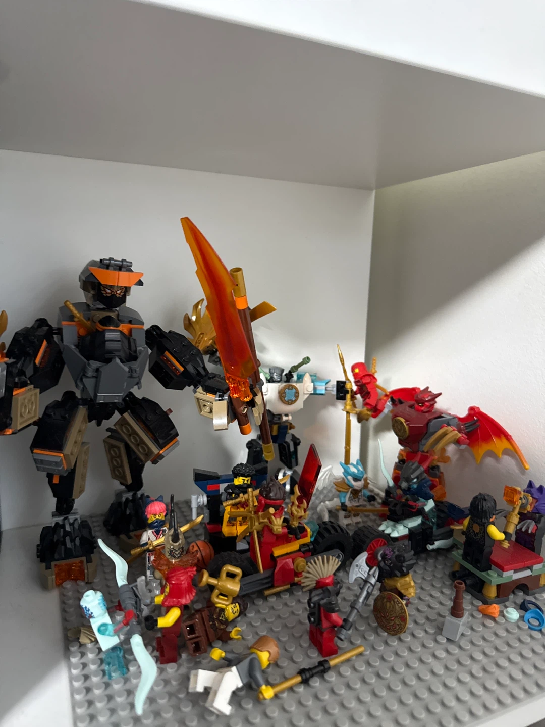 LEGO Ninjago Minifigure and Mech Collection