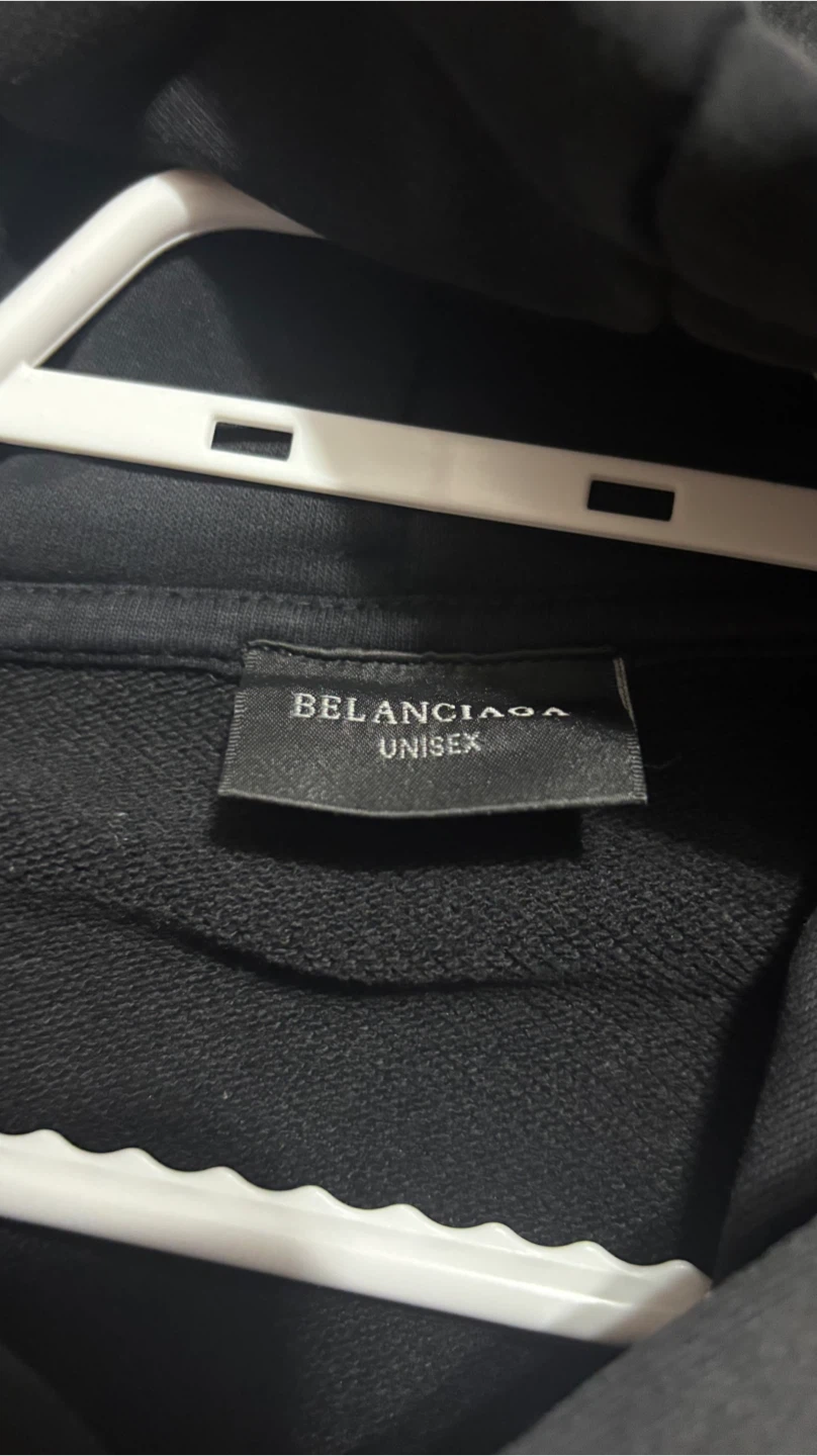 Black Balenciaga Hoodie - photo 2