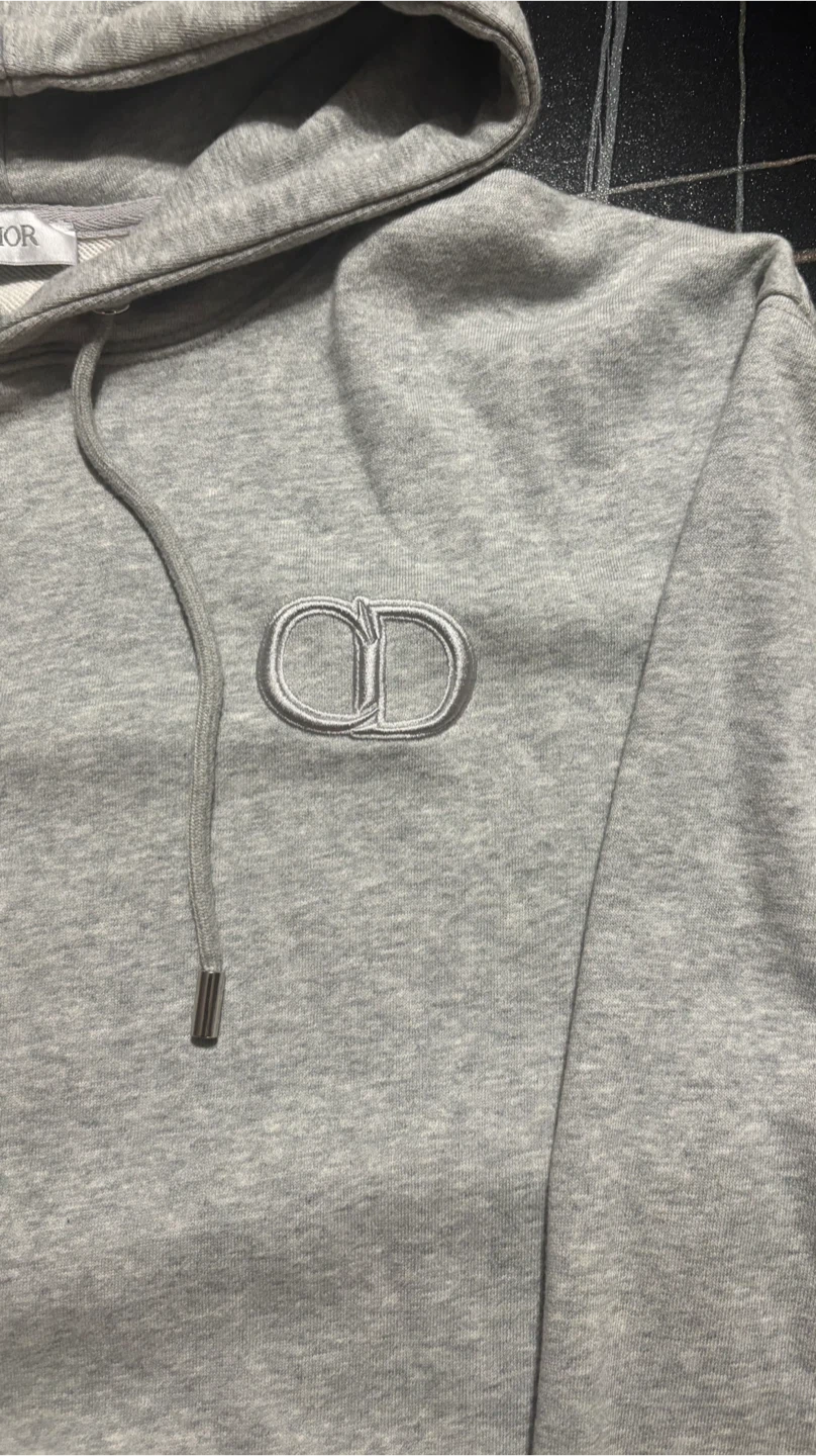 Dior Grey Hooded Sweatshirt - photo 2