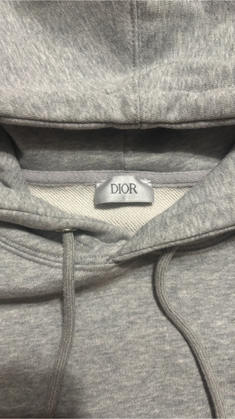 Dior Grey Hooded Sweatshirt - photo 3