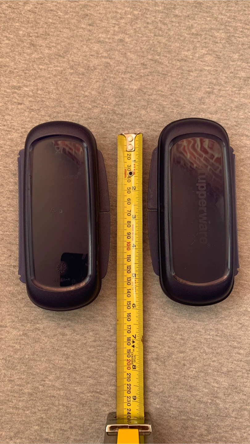 Tupperware Dark Blue Slim Cases - photo 2