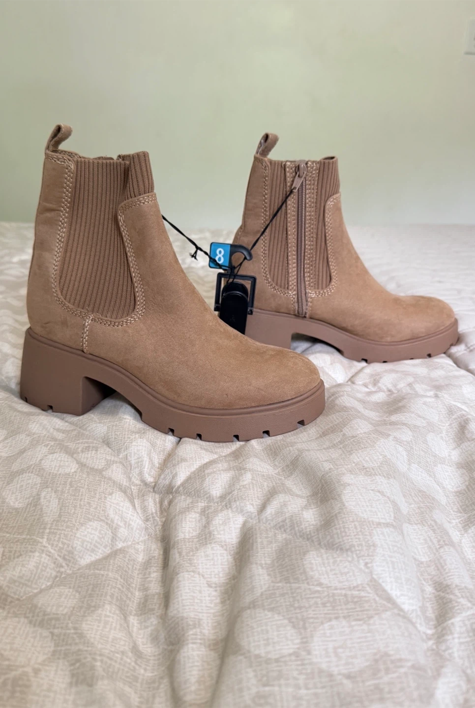 No Boundaries Tan Chelsea Boots