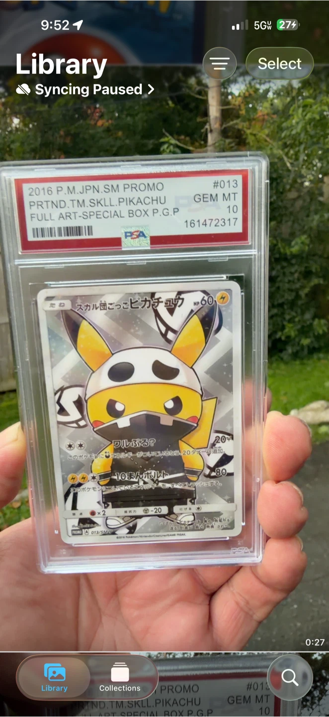 2016 Pikachu Team Skull PSA 10 - photo 4
