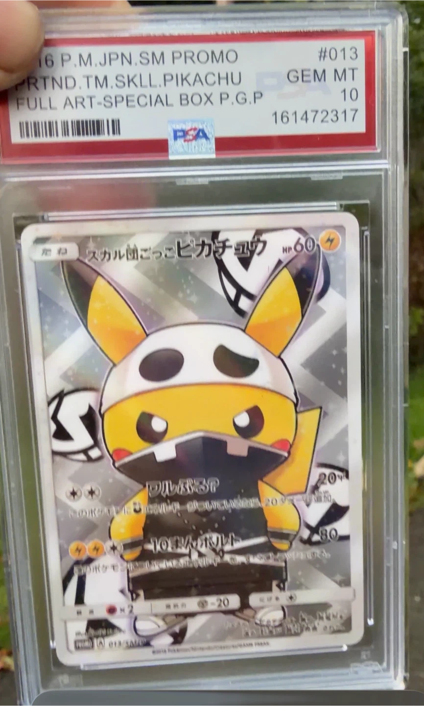 2016 Pikachu Team Skull PSA 10 - photo 5