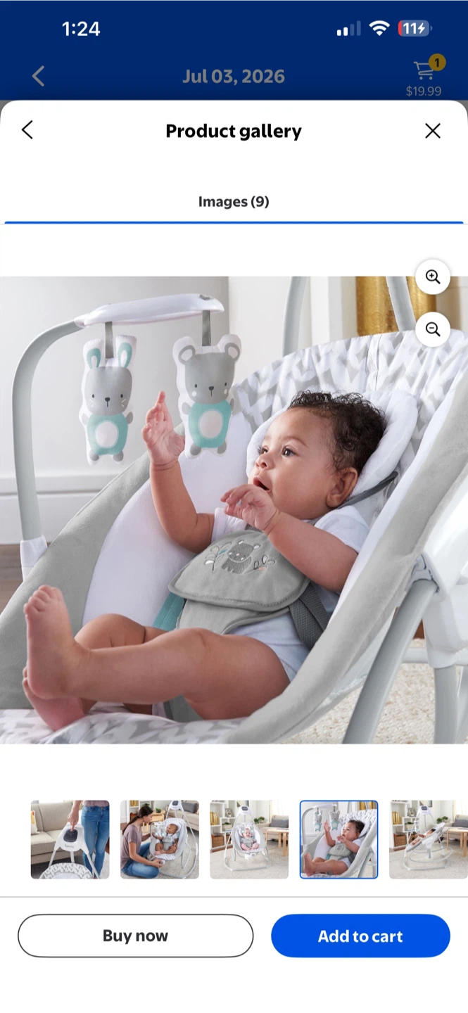 Ingenuity SimpleComfort Swing & Rocker - Raylan - photo 2
