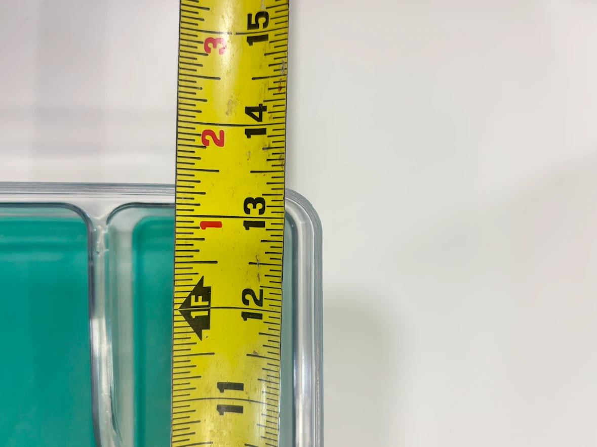 Clear and Teal Cutlery Organizer - photo 5