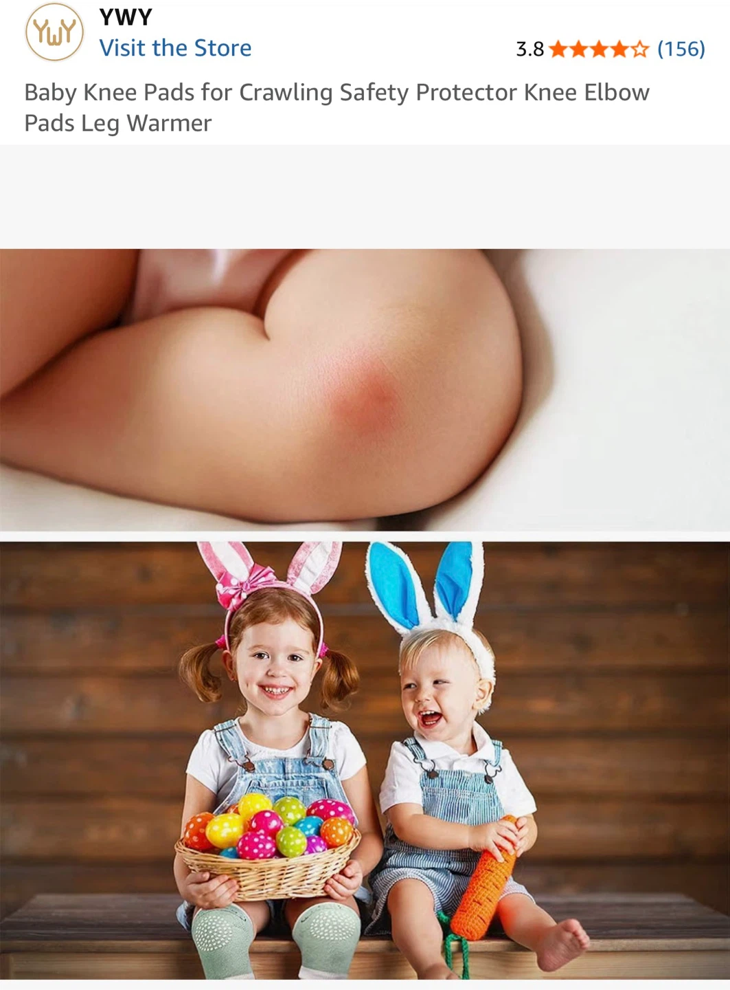 YWY Baby Crawling Knee Pads - photo 2
