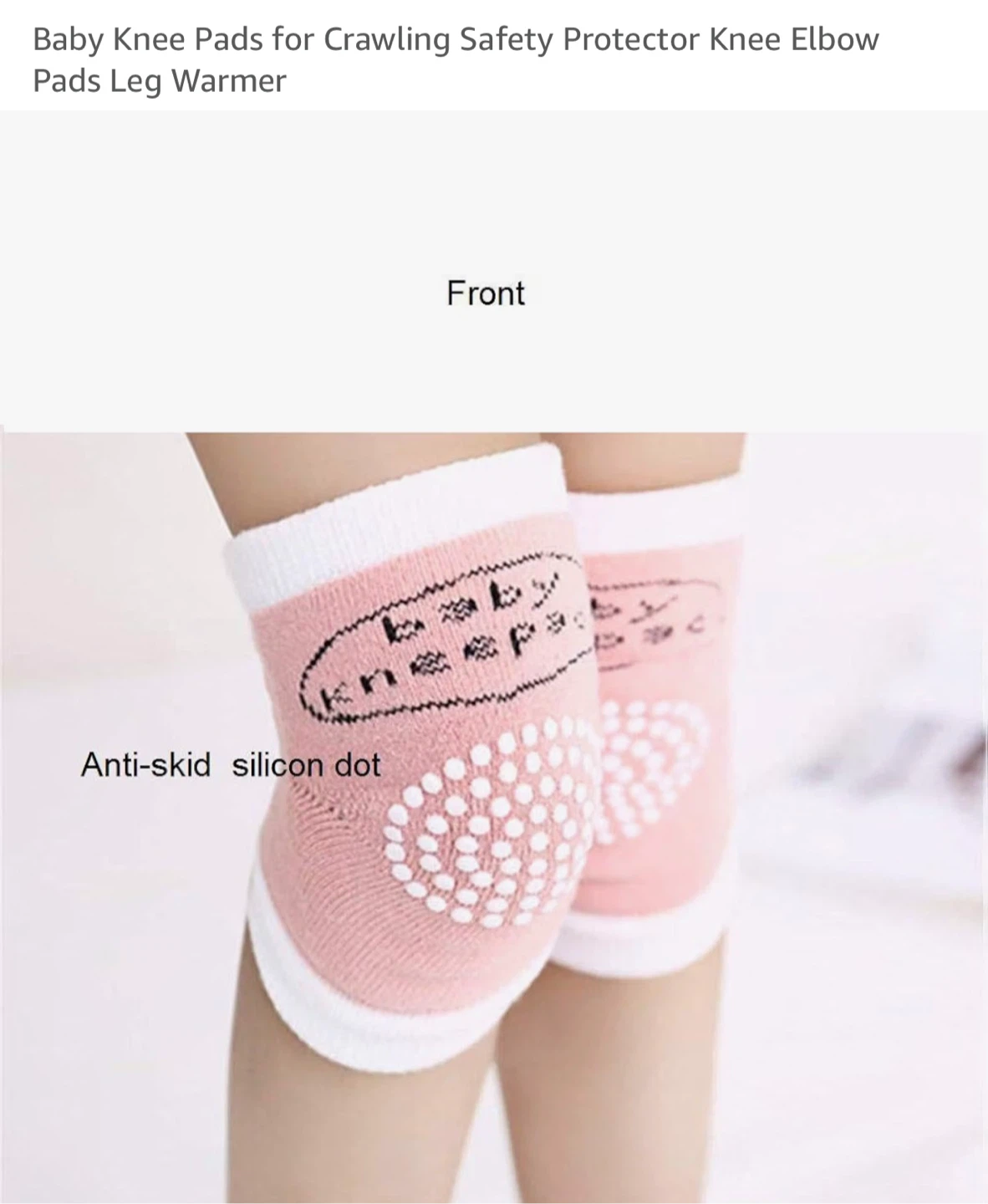 YWY Baby Crawling Knee Pads - photo 3