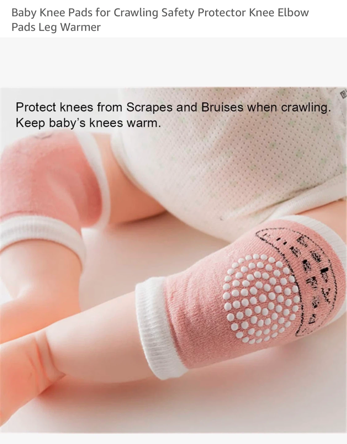 YWY Baby Crawling Knee Pads - photo 4