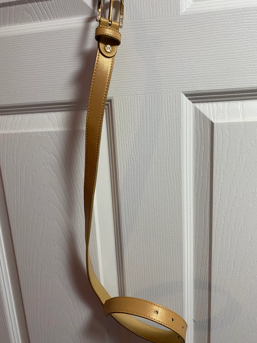 Gold-tone Ladies Belt