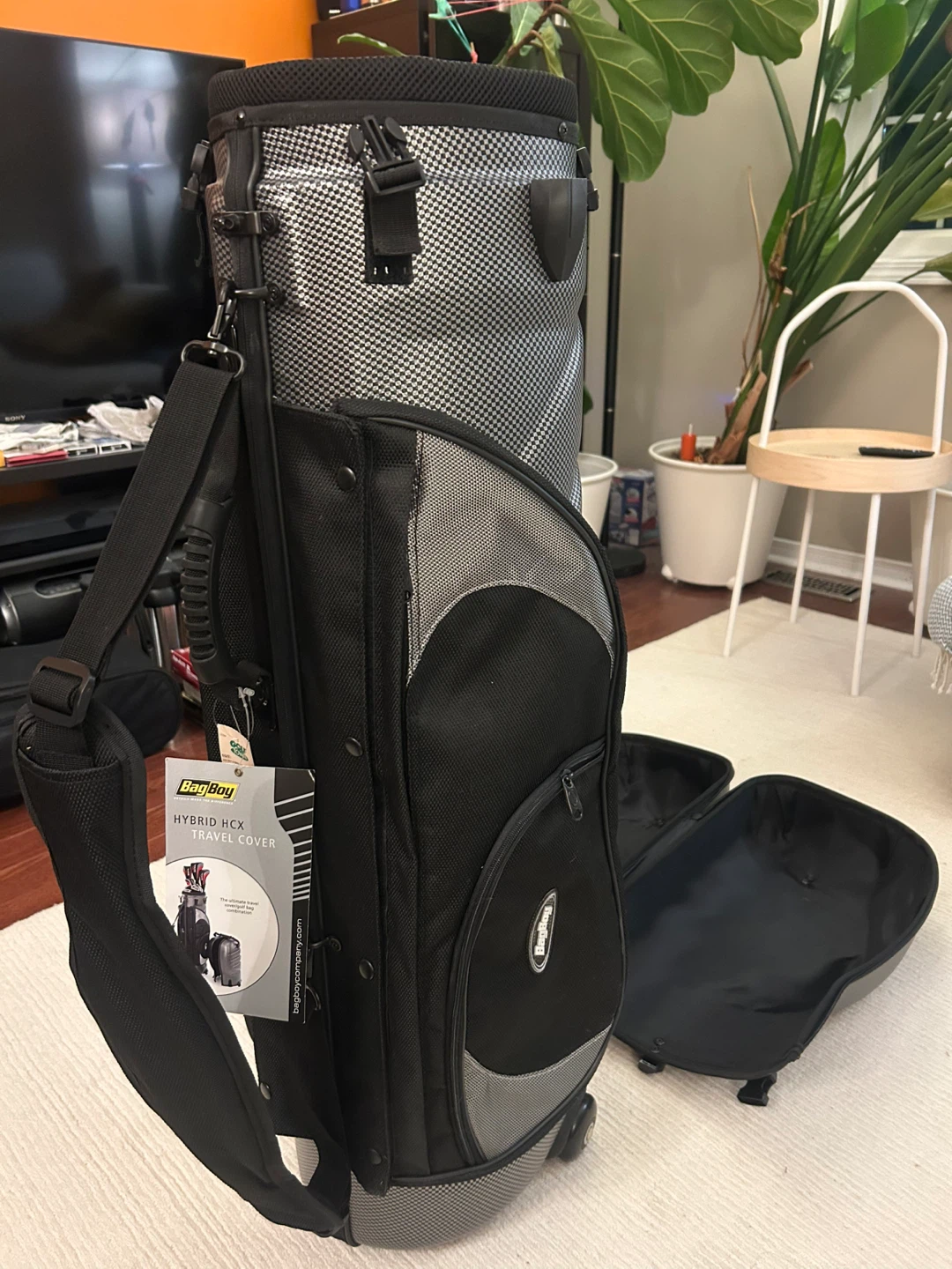 NEW BagBoy Hybrid HCX Wheeled Golf Travel Cover/Bag - photo 4