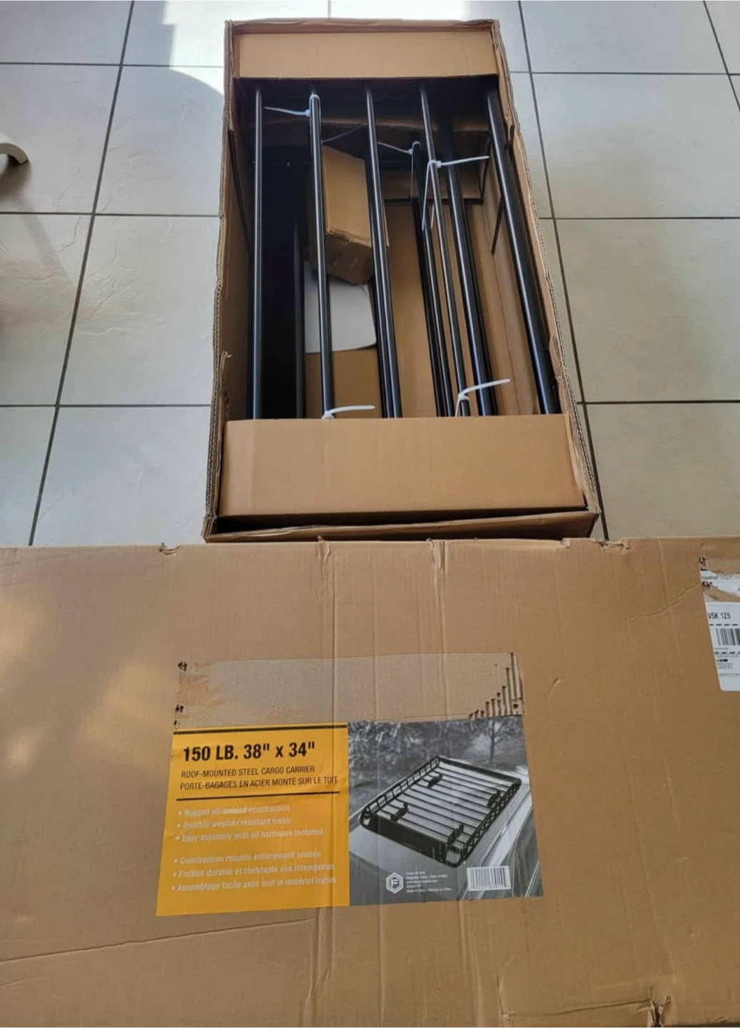 Focus-On Tools Roof-Mounted Steel Cargo Carrier - photo 2