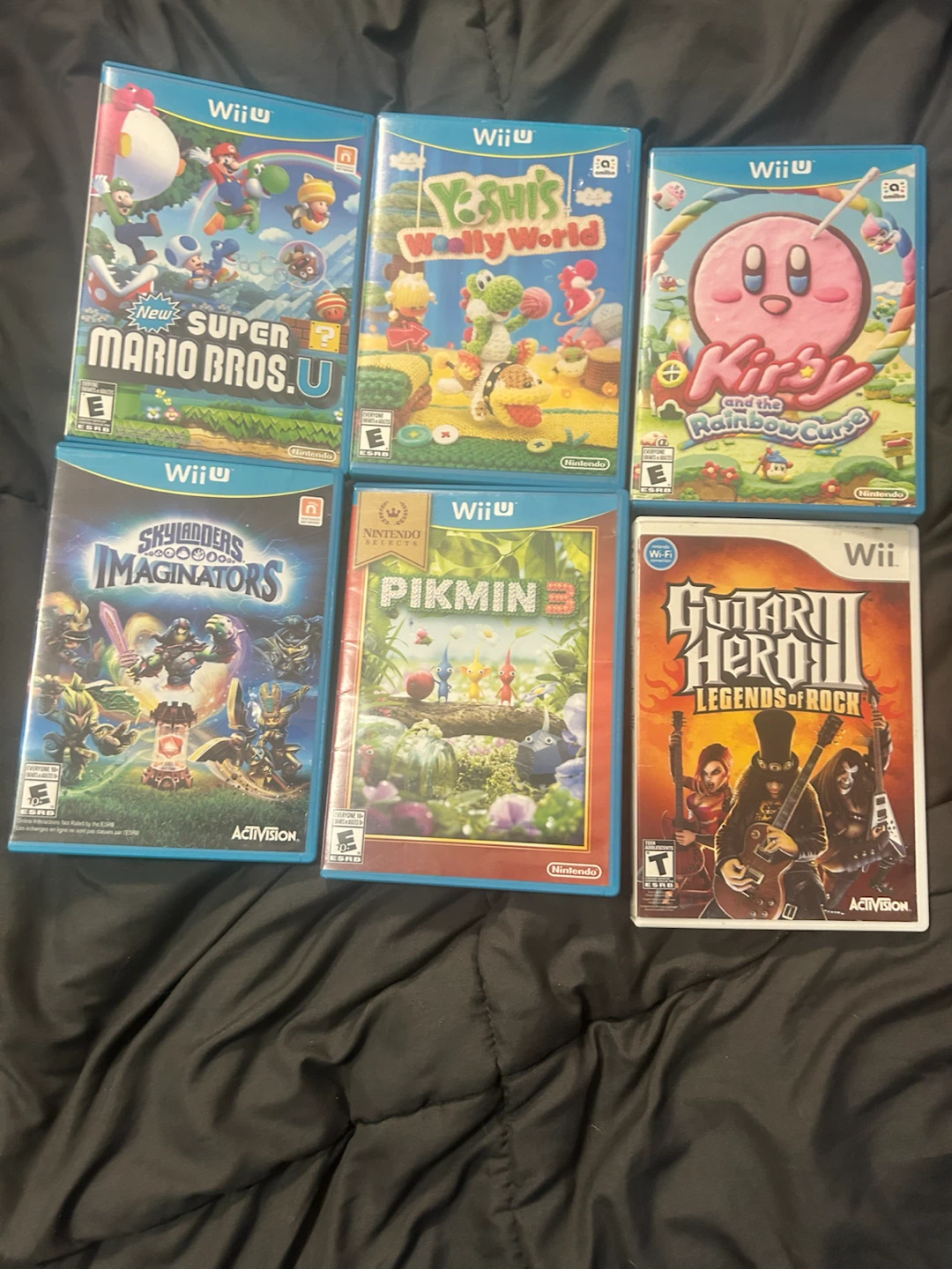 Wii u/wii games cib