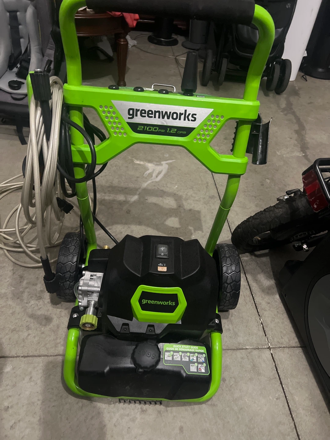 Greenworks 2100 PSI Electric Pressure Washer