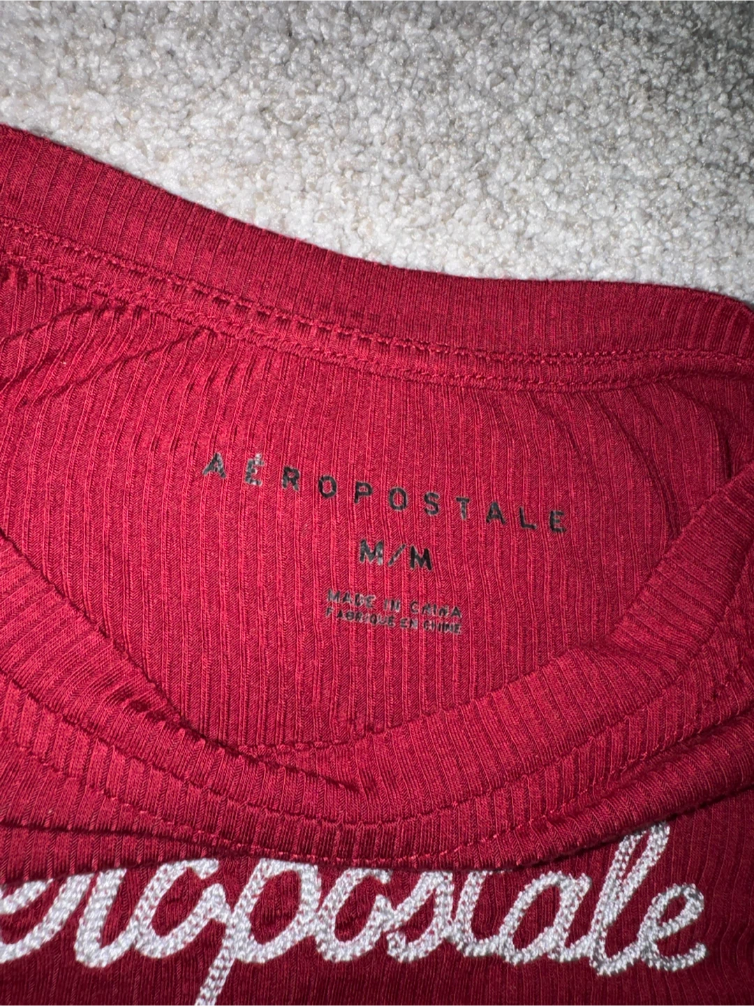 Aéropostale Long Sleeve Ribbed Top - photo 3