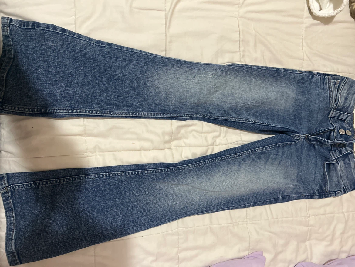H&M low rise bootcut jeans