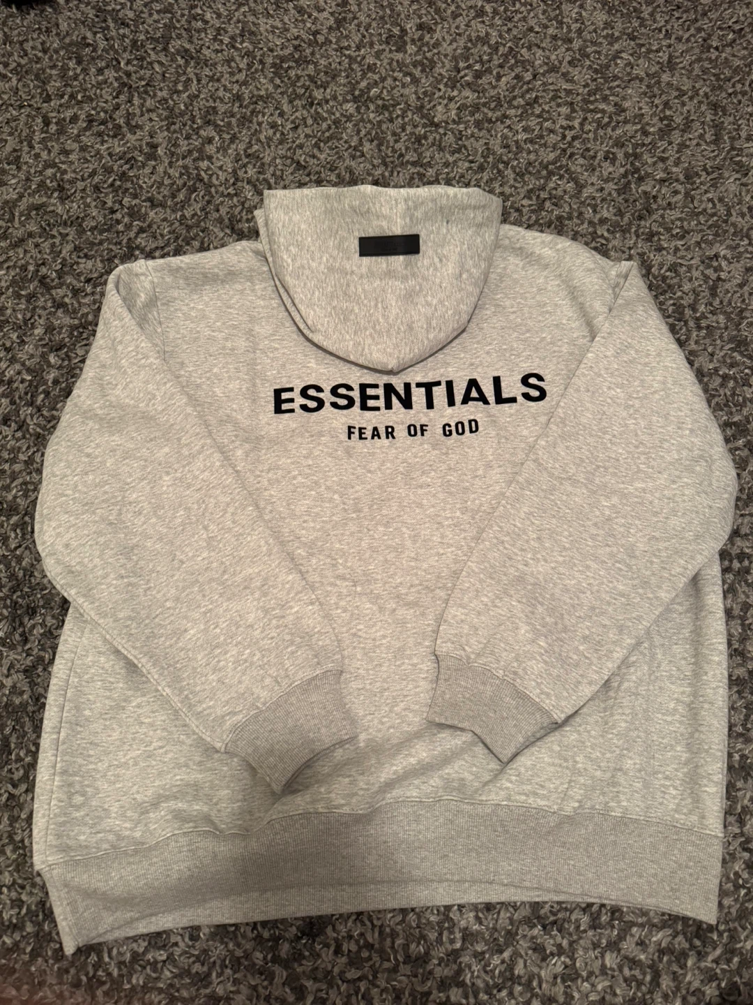 Grey Essentials Hoodie - photo 2