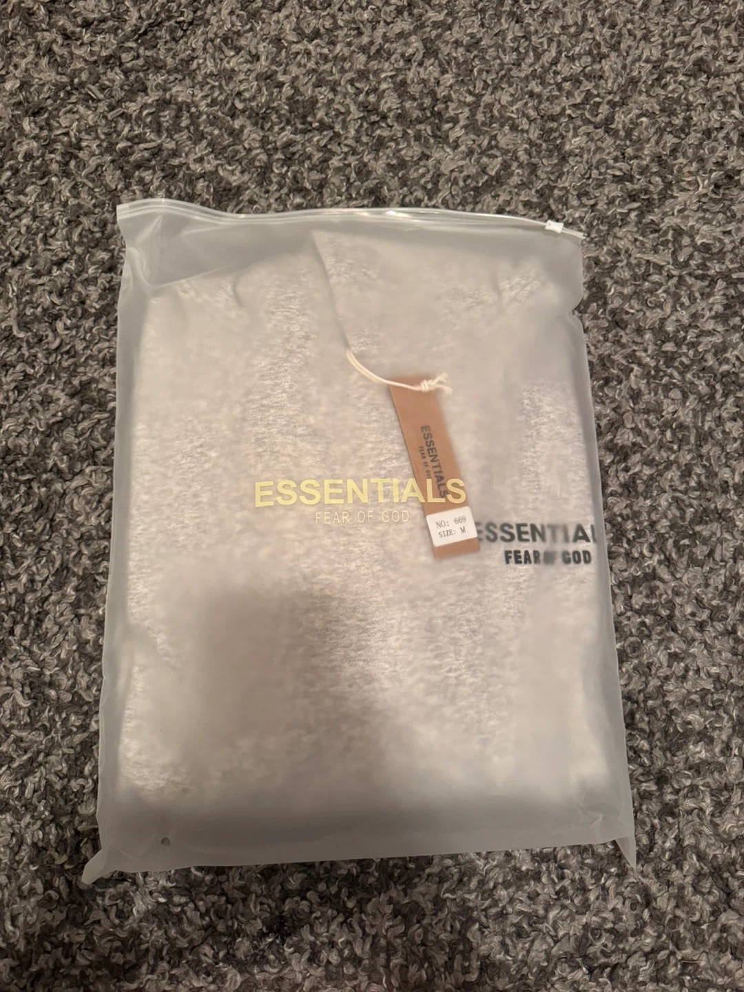Grey Essentials Hoodie - photo 3