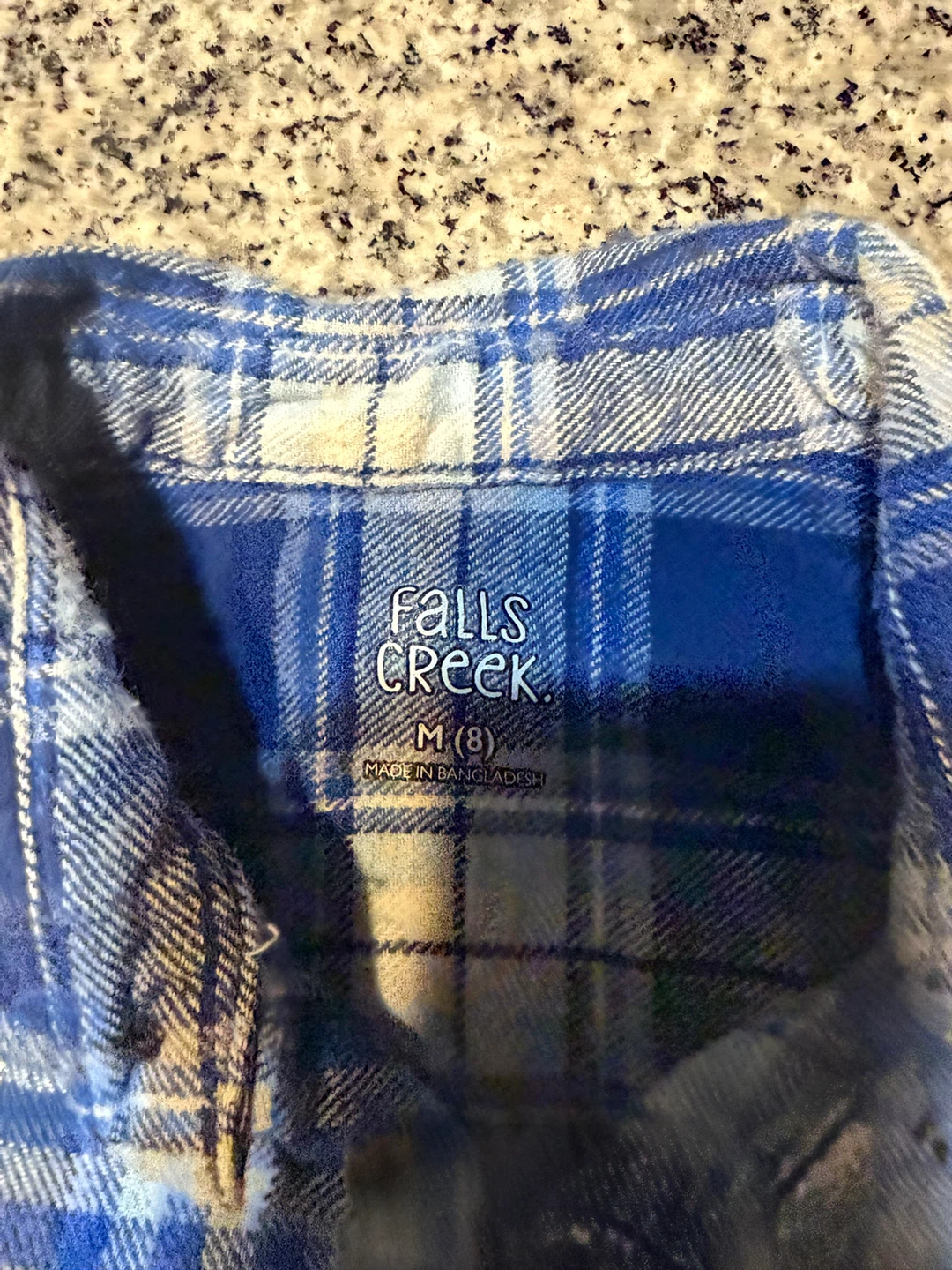 Falls Creek Plaid Shirt Size M (8) - photo 4