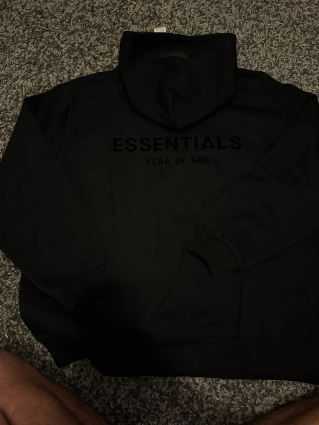 Black Essentials Hoodie - photo 2