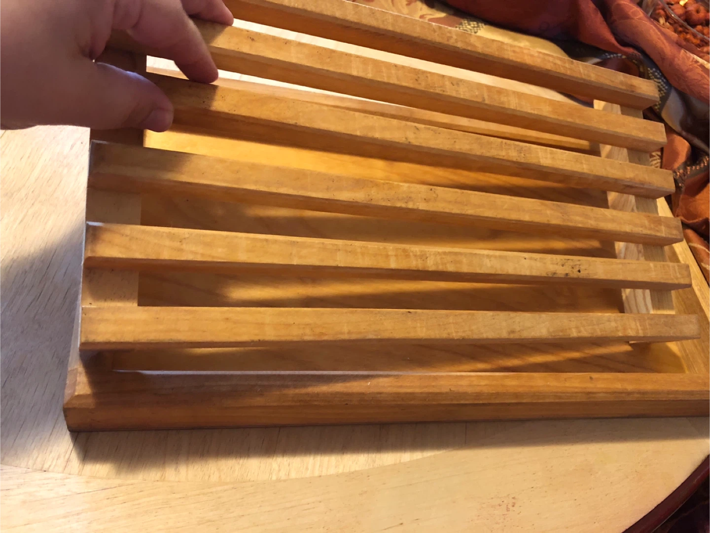 Wooden Bread Slicing Board - photo 3