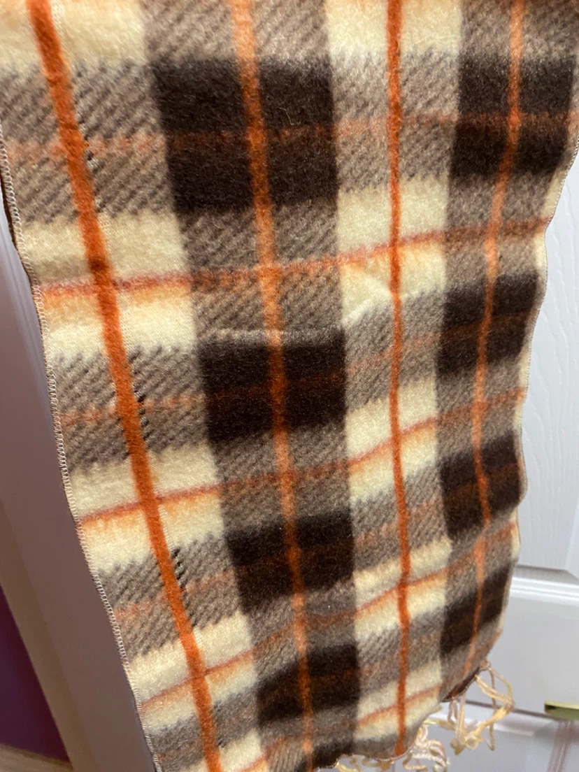 Classic Plaid Winter Scarf