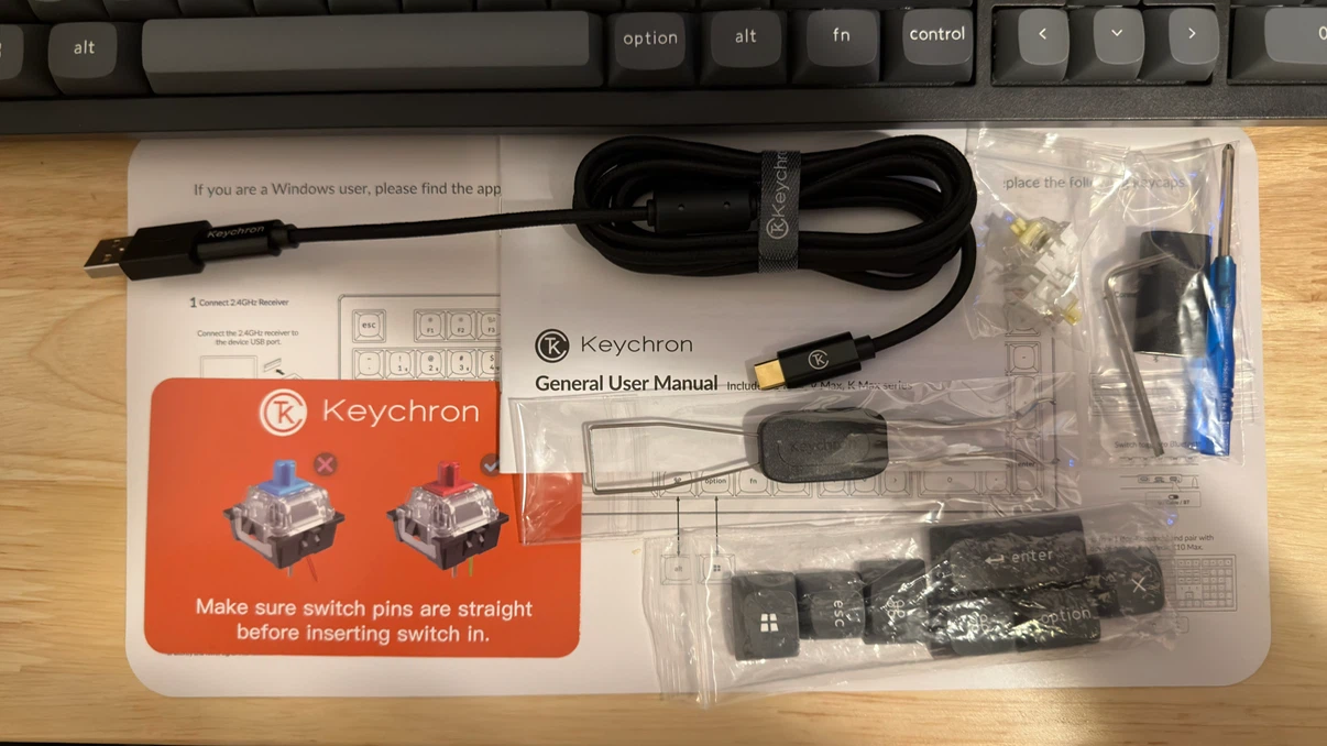 Keychron K10 Max Wireless Mechanical Keyboard Bundle - photo 2