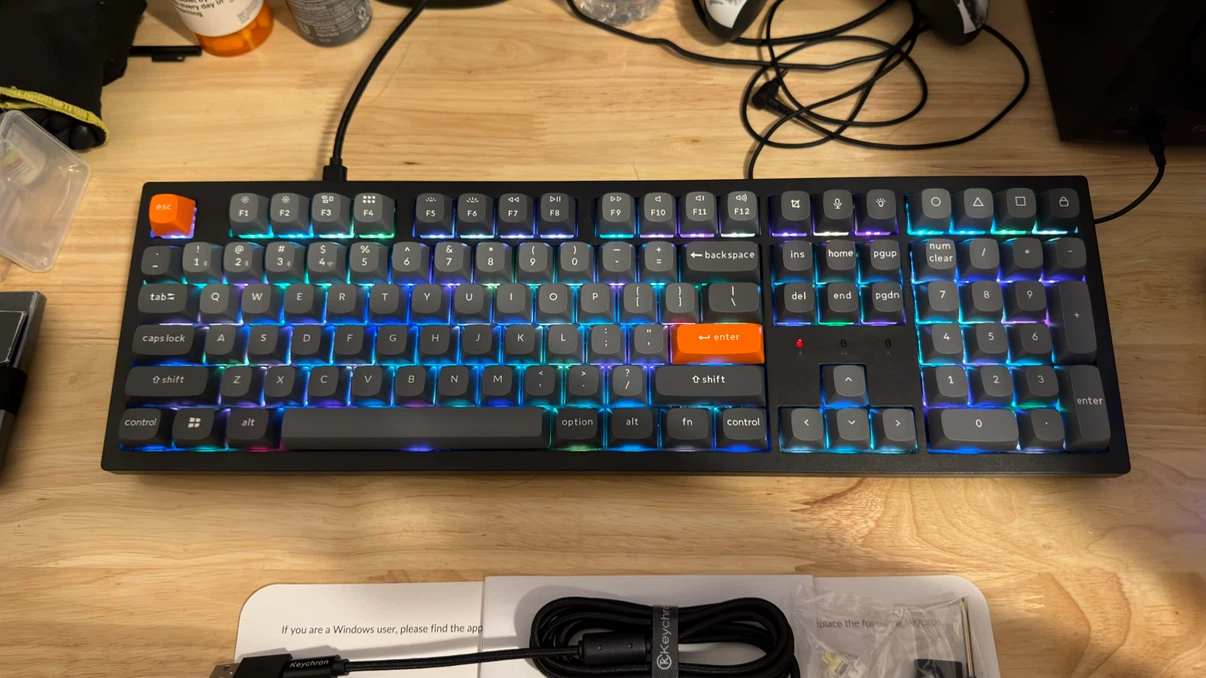 Keychron K10 Max Wireless Mechanical Keyboard Bundle - photo 3