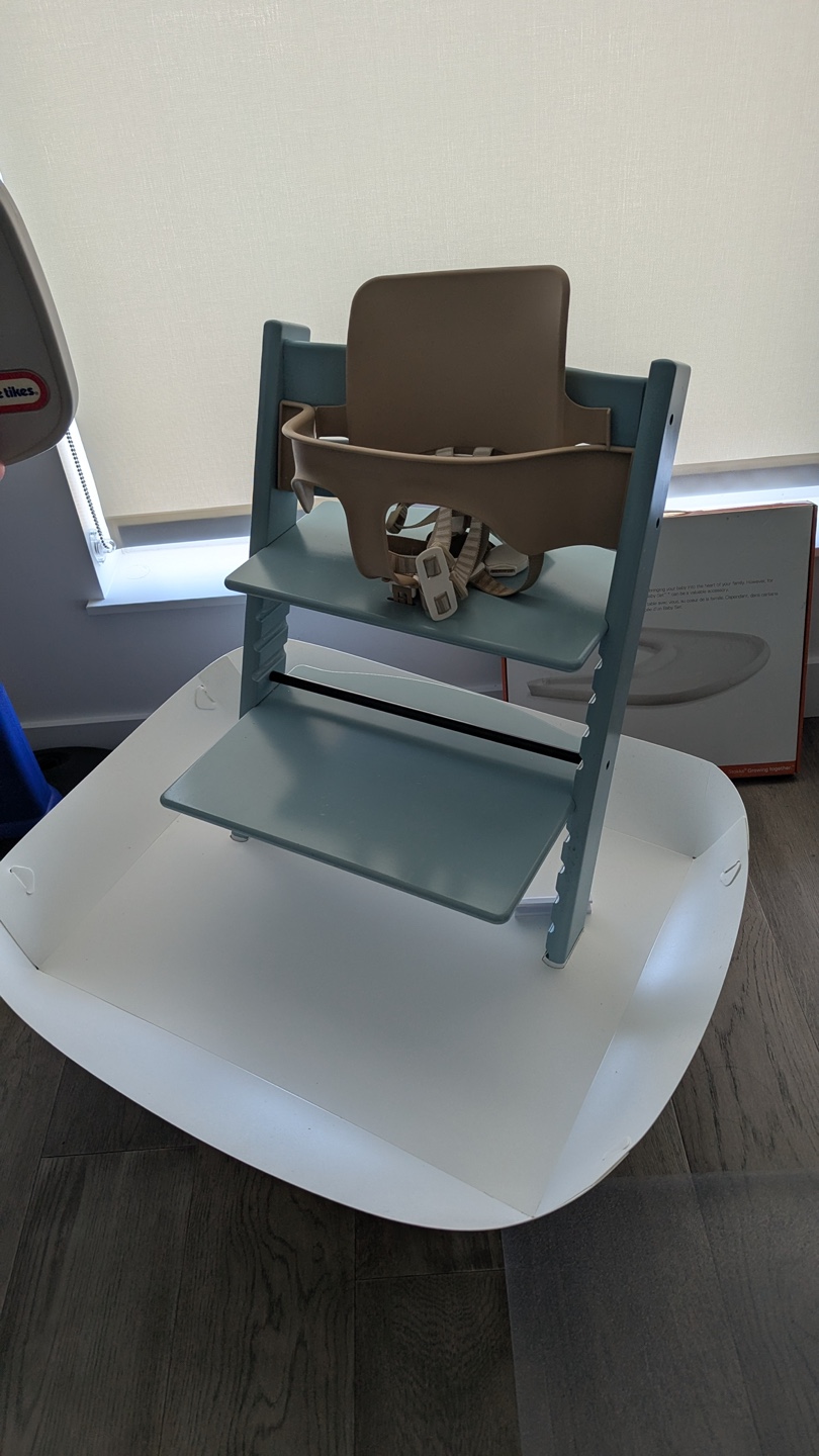 Stokke Tripp Trapp High Chair with Tray and Accessories - photo 4