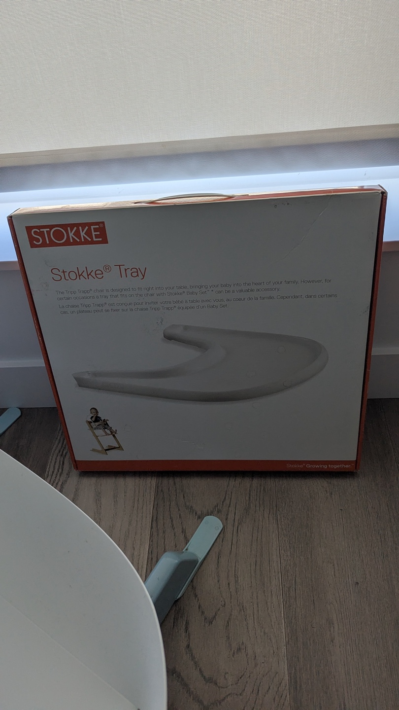 Stokke Tripp Trapp High Chair with Tray and Accessories - photo 3