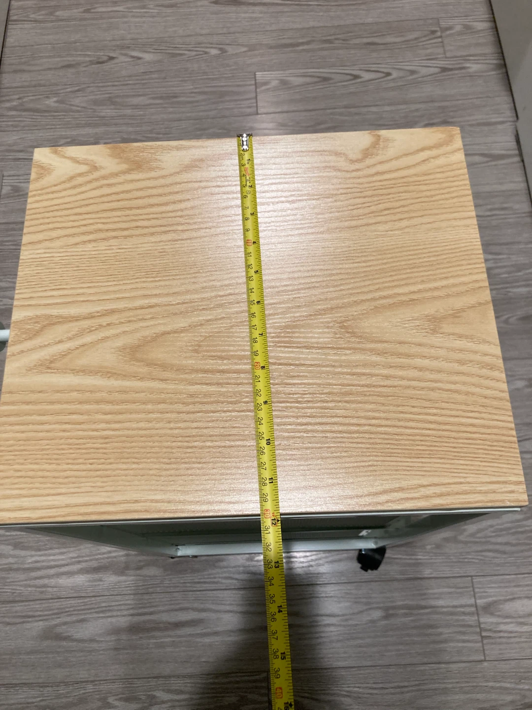 3-Drawer Metal Mesh Rolling Storage Cart - photo 2